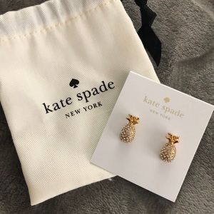 Kate spade pineapple earrings